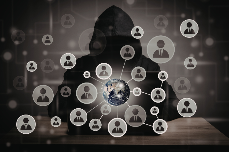 Cyber risk assessment and ethical hacking visual.